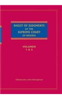 Digest of Judgements of the Supreme Court of Nigeria