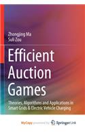 Efficient Auction Games