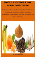 Home Remedies For Food Poisoning: The Complete Guide On Everything You Need To Know About Home Remedies For Food Poisoning, Information, Food, Diseases And First Aid Remedy For Food 