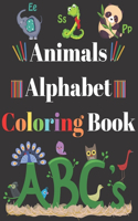 Animals Alphabet Coloring Book