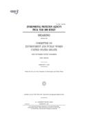 Environmental Protection Agency's fiscal year 2006 budget