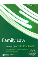 Family Law Statutes 2008-2009