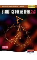 Advancing Maths for AQA: Statistics 2 & 3  2nd Edition (SS2 & SS3)