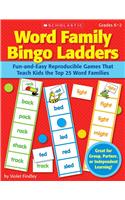 Word Family Bingo Ladders