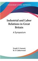 Industrial and Labor Relations in Great Britain