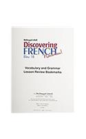 Lesson Review Bookmarks Deuxieme Partie Level 1b: (Discovering French, Nouveau!)