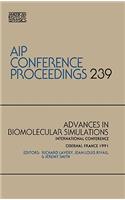 Advances in Biomolecular Simulations