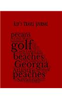 Georgia Kid's Travel Journal