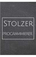 Stolzer Programmierer: Programmierer Punktraster Notizbuch, Notizheft oder Schreibheft - 110 Seiten - Büro Equipment & Zubehör - Lustiges Geschenk zu Weihnachten oder Gebu