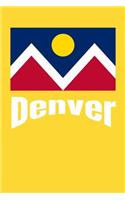 Denver Colorado Flag Notebook Journal