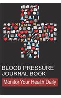 Blood Pressure Journal Book