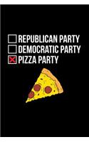 Republican Party, Democratic Party, Pizza Party