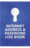 Internet Address & Password Log Book: Keep a Secure Record in This Secret Notebook with Your Online Passwords for Internet Web Site Addresses (440 Individual Website and Application Entr(1 Internet Address & Password Log Book)