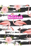Notebook: Cute Blank Lined Journal Large 8.5 x 11 Matte Cover Design with Ruled White Paper Interior (Perfect for School Notes, Girls and Boys Diary, Kids Wri