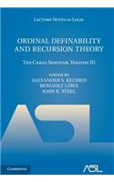 Ordinal Definability and Recursion Theory