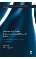 International Trade Negotiations and Domestic Politics