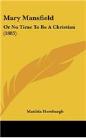 Mary Mansfield: Or No Time to Be a Christian (1885)