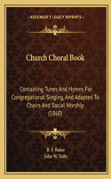 Church Choral Book