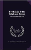 New Edition Of The Babylonian Talmud: Tracts [sic] Baba Kama. C1900