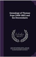 Genealogy of Thomas Pope (1608-1883) and his Descendants