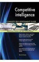 Competitive intelligence Complete Self-Assessment Guide