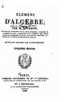 Élémens d'algèbre