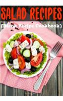 Salad Recipes: Blank Recipe Journal Cookbook