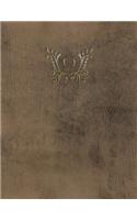 Monogram "O" Grid Sketchbook: (15 Monogram Buffalo 150 Grid-Sketch)