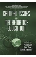 Critical Issues In Mathematics Education (HC)