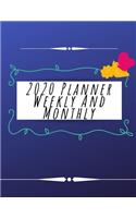 2020 Planner Weekly And Monthly