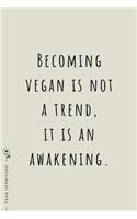 TEAM HERBIVORE Becoming Vegan is not a trend It is an Awakening