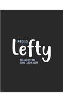 Proud Lefty Please Give Me Some Elbow Room Calendar 2020