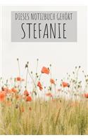 Dieses Notizbuch Gehört Stefanie