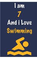 I am 7 And i Love Swimming