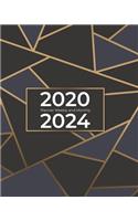 2020-2024 Planner Weekly and Monthly