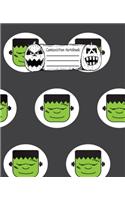 Abstract Halloween Pattern Volume 2 College Ruled Journal