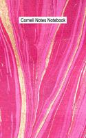 Cornell Notes Notebook: Pretty Pink Abstract Cornell Notebook for College, University, High School, Business or Research Notes-8.5x11-110 Pages-Efficient Way to Use Cornell
