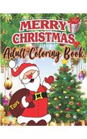 Merry Christmas Adult Coloring Book