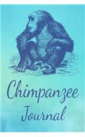 Chimpanzee Journal: Animal Lovers Gift. Pretty Lined Notebook & Diary For Writing And Note Taking For Your Special Day.(120 Blank Lined Pages - 6x9 Inches)