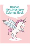 bendon my little pony coloring book