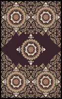 Seamless Flower Pattern Notebook