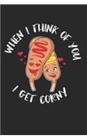 Corn Dog Notebook - Lovers Journal Planner