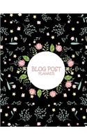 Blog Post Planner