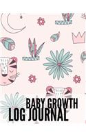 Baby Growth Log Journal