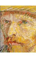 2019 Daily Planner: Full 365 Day Goal-Oriented Daily Planner Van Gogh Self Portrait Great Gift for the Art Lover 8.5x11 Activity Priority Work Schedule to Meet Targets 