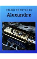 Carnet de Notes de ALEXANDRE