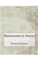 Biographical Essays