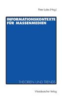 Informationskontexte Für Massenmedien