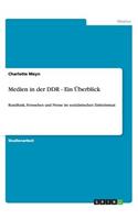Medien in der DDR - Ein Überblick