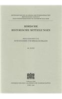 Romische Historische Mitteilungen Band 48/2006